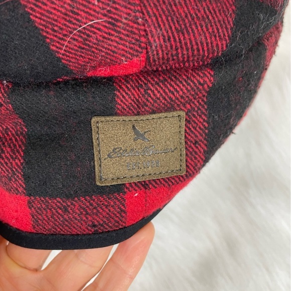 Eddie Bauer Buffalo Plaid Trapper Hat - Picture 4 of 7
